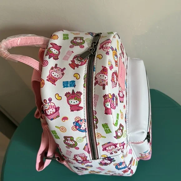 New Loungefly Hello Kitty Monster Costumes Graphic Vegan 